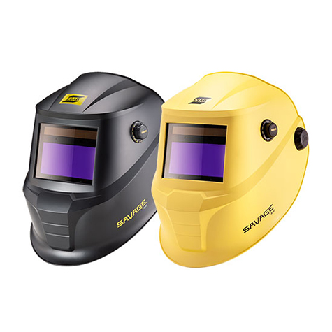 Сварочная маска SAVAGE A40 (желтая, черная)