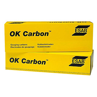 Угольные электроды ОК Carbon для резки и строжки ESAB (ЭСАБ)