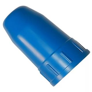 Колпак для баллонов защитный металлический кислородный (синий)