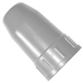Колпак для баллонов защитный металлический закись азота (серый)